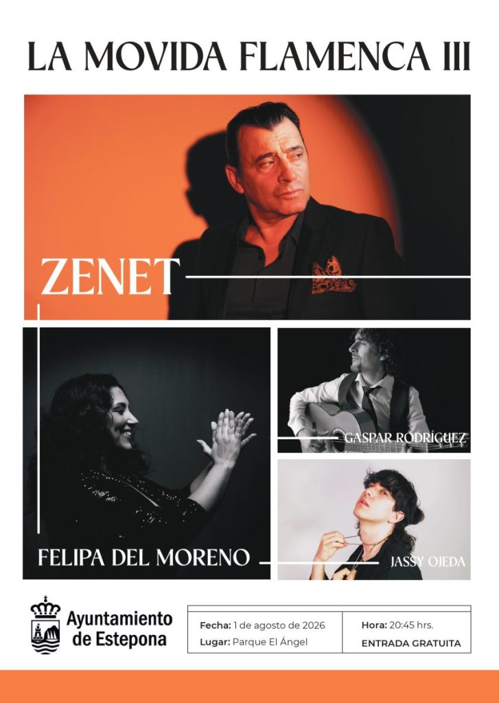 El festival La Movida Flamenca de Estepona reúne a Zenet y Felipa del Moreno en su tercera edición